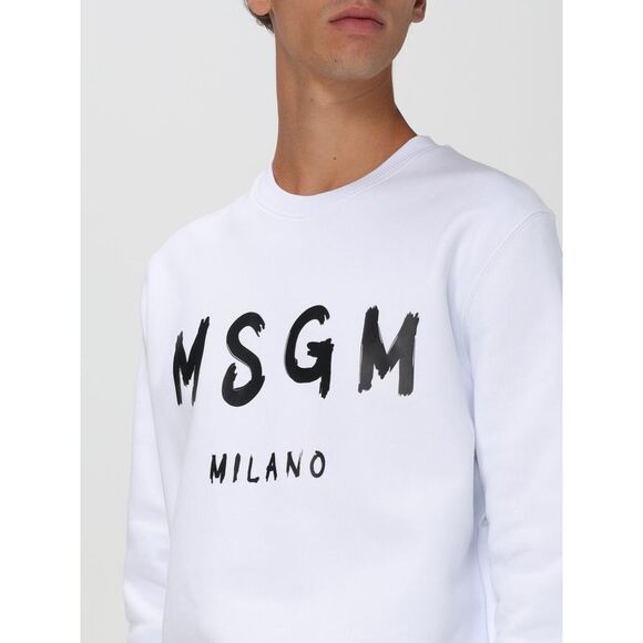 Msgm Sweatshirt Men White